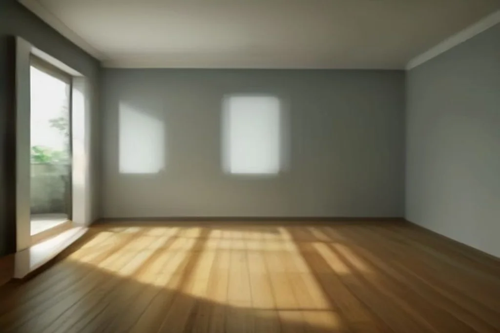 Calm home interior with phone showing support chat
